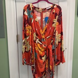 CUPSHE NWT Vera v-neck dress
